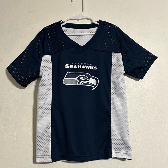 REVERSIBLE SEATTLE SEAHAWKS JERSEY. SIZE Youth Small , Augusta Sportswear - Picture 5 of 13